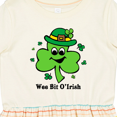 thumbnail image 4 of Inktastic Wee Bit O'irish Girls Toddler Dress, 4 of 5