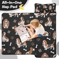 thumbnail image 4 of Basset Hounds with Bones and Presents Toddler Nap Mats for Kids Preschool,Sleeping Mat Bag or Kids,Toddler Sleeping Bag,Toddler Nap Mat or Daycare, 4 of 6