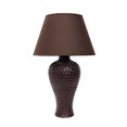thumbnail image 1 of Simple Conceptions Texturées Stucco Curvy Lampe de table en céramique, 1 of 3