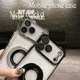 thumbnail image 3 of For iPhone 17 Pro Max Case with Kickstand,Clear Shockproof Scratch-resistant,Not Easy to Turn Yellow Protective Phone Cover,Gold,iPhone 17 Pro Max-6.9", 3 of 11