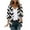WhiteB, variant on Kmdttou Women's Floral Print Puff Sleeve Cardigan Loose Cover Up Casual Blouse Tops Womens Fall Fashion