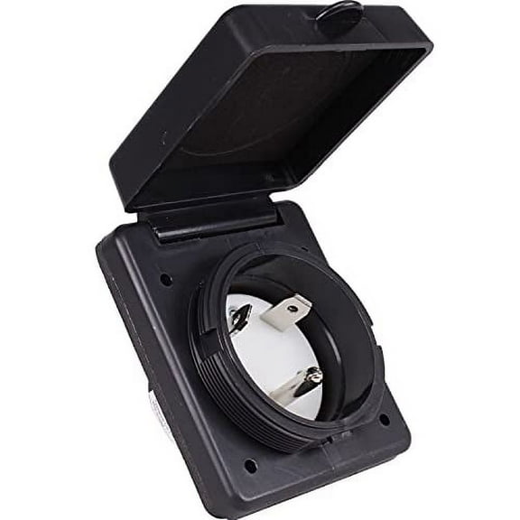 ourneyman-Pro TT-30 Black, Industrial Grade Locking Flanged Inlet Port RV Part