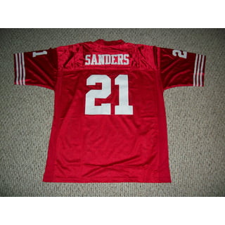 Deion Sanders Atlanta Falcons Mitchell & Ness 1989 Authentic Throwback  Jersey - Red