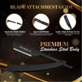 thumbnail image 5 of REGALE Professional Straight Razor Matte Black - Barber Straight Edge Razor, Professional Barber Razor, 5 of 10
