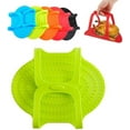 thumbnail image 1 of Lève-dinde en Silicone, Lève-Dinde en Silicone Résistant à la Chaleur, Lève-Dinde Réutilisable Résistant à la Chaleur Antiadhésif pour Rôtir la Dinde, Tapis de Cuisson au Four pour la Cuisine à la Maison (Vert), 1 of 7