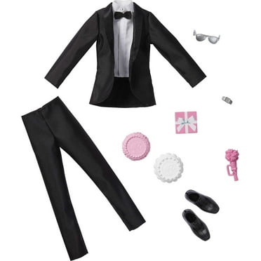 Barbie & Ken Fashion Pack, Set with Doll Clothes & Accessories for Each ...