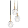 thumbnail image 3 of Woodbridge Lighting Jewel 5-Light Metal Cluster Pendant in Brass, 3 of 4
