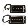 thumbnail image 2 of 2 Unids / Set Alnico 5 Single Pickup Fiber Soap Bar P90 Para Piezas De Guitarra Eléctrica, 2 of 8