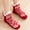Red, variant on Yoyauz Women's Slippers, Plush Socks, Fluffy And Comfortable, Cabin Warm, Soft And Thick In Winter, Comfortable Wool Non-Slip Home Socks