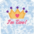 thumbnail image 4 of Inktastic Princess Crown 2nd Birthday I'm Two Girls Toddler T-Shirt, 4 of 5