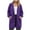 Purple, variant on cocolona Womens Zip Up Long Hoodies Casual Drawstring Oversized Hooded Sweatshirt Jacket Fashion Long Sleeve Hoodies Coat