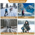 thumbnail image 7 of Uxcell Non-Slip Spikes, Ice Grippers Traction Cleats with 5 Steel Studs Cleats Snow Shoe Spikes Grip Black, 7 of 7