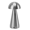 thumbnail image 1 of Lámpara Inalámbrica De Champiñones De Metal, Luz Nocturna Incondicionable Con Atenuación Sin Pasos, Lámpara De Mesa Que Funciona Con Batería Para El Hogar, Oficina,, 1 of 7