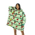 thumbnail image 6 of Hello Kitty & Friends Christmas Character Stockings Green Hoodie Wearable BlanketOSFA, 6 of 7