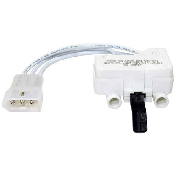 HQRP Dryer Door Switch for Whirlpool 885450 GGQ8858HQ1 GGQ8858HZ0 LGR7646JT1 LGR7648KQ0 WGD5800SG0 WGD5800SW0
