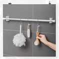 thumbnail image 4 of Support Rod Closet Curtain Rod - 4 Pieces Pole Sockets 5*3*4cm, 4 of 5