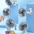thumbnail image 4 of Ventilador de mano Advancent ABS portátil silencioso 360 grados recargable, 4 of 6