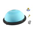 thumbnail image 3 of Bola de entrenamiento de equilibrio Anti slip inflable media bola para deportes de gimnasio gimnástico Azul, 3 of 8