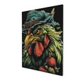 thumbnail image 3 of 12x16 inch Canvas Frameless Picture Turkey Wearing A Hat,Farmhouse Yard,Kitchen,Man Cave,Bar Wall Decor Poster Prints,Modern Art Turkey Wearing A Hat Decorative Paintings,For Farm,Restaurant, 3 of 6