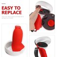 thumbnail image 2 of Minkissy 1 Set VR Handle Grip Cover with Strap Silicone Red Anti Slip Design for Gamers, 2 of 8