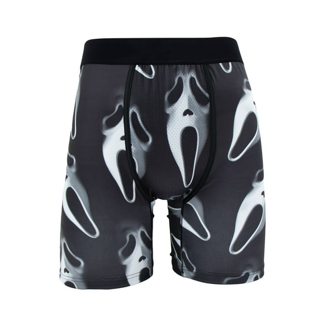 1Pcs Mode Imprimé sous-Vêtements Hommes Boxeurs Shorts Mode Homme sous-Vêtements Culottes Imprimé sous-Vêtements Hommes P-2TG Long Boxeurs Hommes ZS-9 S66 L