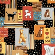 Top Dog Patch Fabric