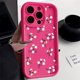 thumbnail image 3 of Funda de silicona mate con flores para iPhone, carcasa suave con flores para iPhone 15 Pro, 11, 13, 14, 12 Pro Max, XR, XS, X, 7, 8 Plus, SE, 3 of 5