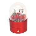 thumbnail image 4 of Jewelry Box, Bird Shaped Decor Preserved Flower Jewelry Box Plastic Safe For Anniversary For Lady ANGGREK Otros, 4 of 8