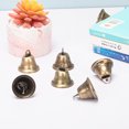thumbnail image 3 of Campanas de metal vintage Campana de bronce vintage Campanas pequeñas vintage Campanas de viento de cobre Decoraciones Mini campana Cascabeles pequeños 20 piezas para decoraciones de bricolaje, 3 of 5