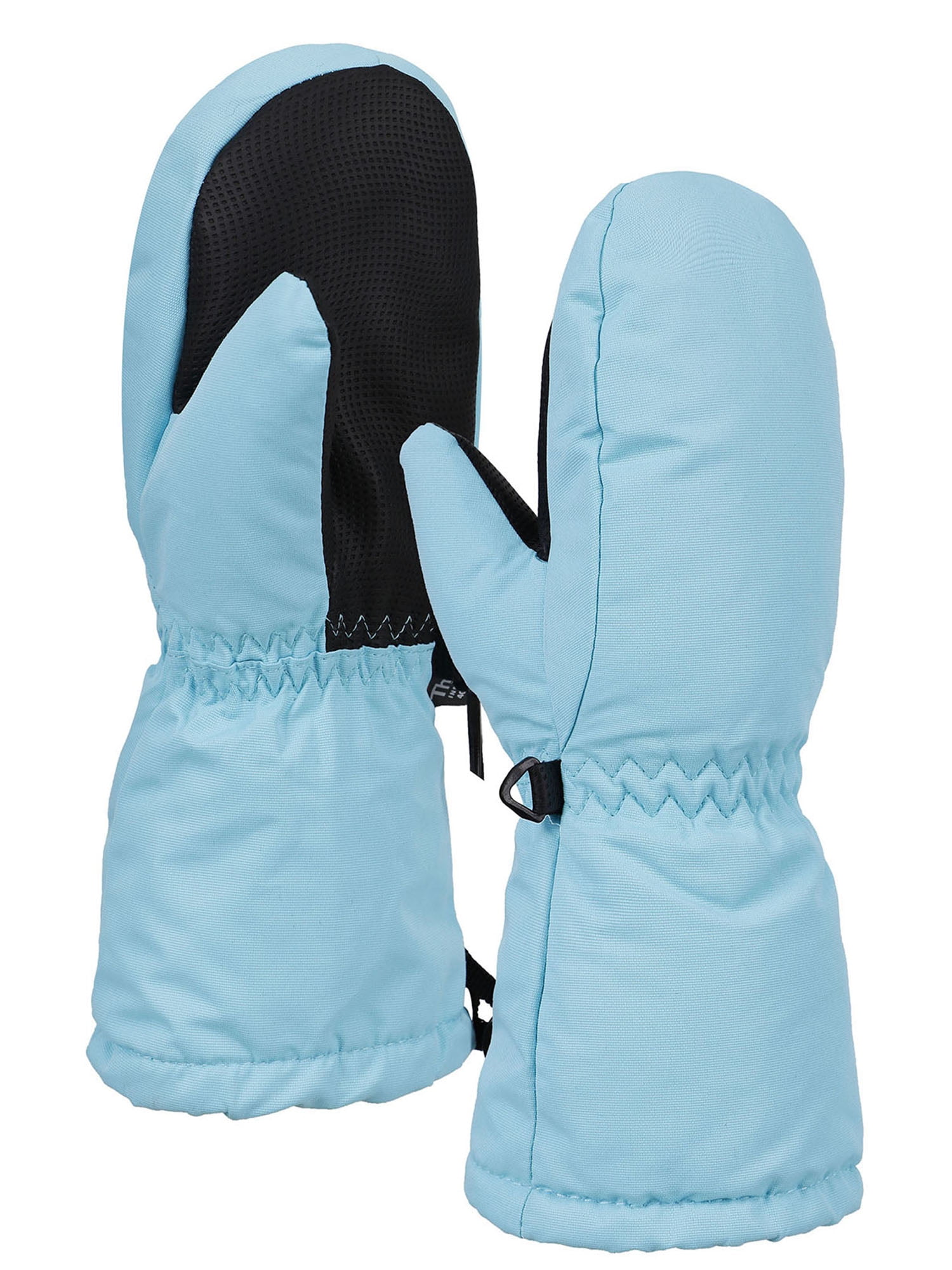 ANDORRA Girls Premium Weatherproof Thinsulate Ski Gloves,Solids,S,Blue