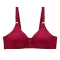 thumbnail image 2 of Summer Savings 2024! TAGOLD Plus Size Bras for Womens,Women's Bra, Woman Sexy Ladies Bra Without Steel Rings Sexy Vest Large Lingerie Bras Everyday Bra, 2 of 6