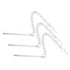 thumbnail image 2 of 3 piezas de cadena de pasador para sombrilla: Repuesto de fijador de cadena de pasador para sombrillas de patio - Accesorios de fijación de acero para exteriores para sombrillas de jardín y terraza, 2 of 4