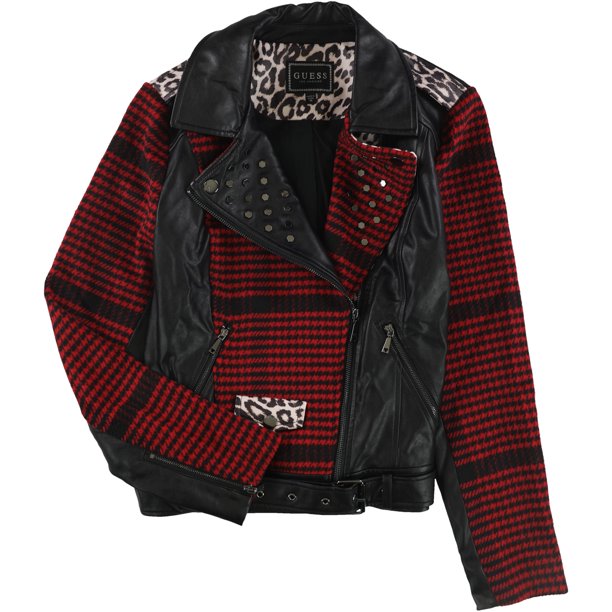 Chaqueta de Moto Guess Mixta para Mujer Multicolor X-Large