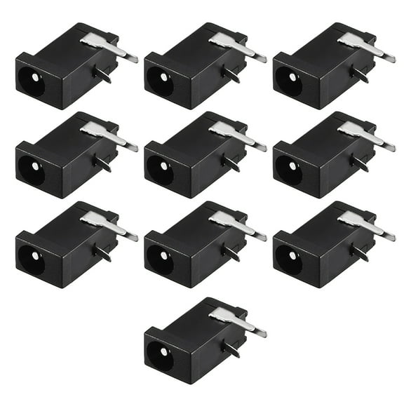 DC-002 3.5mmx1.3mm DC Power Jack Plug 3Pin Female Socket Connector 10pcs