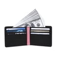 thumbnail image 5 of KAUKKO Men's RFID Blocking Bi-Fold Wallet BLACK, 5 of 5
