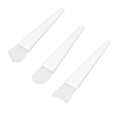 thumbnail image 1 of Set de Brosse en Silicone, Kit d'Applicateur de Brosse en Silicone Mains Libres 3Pcs Répartis Uniformément Différents Types de Brosse pour Voyager Blanc, 1 of 8