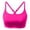 Hot Pink#9527, variant on Women Underwire Bikini Top Push Up Swimsuit Top Bra For Women Solid Color Spaghetti Straps Cozy Soft Bathing Suits