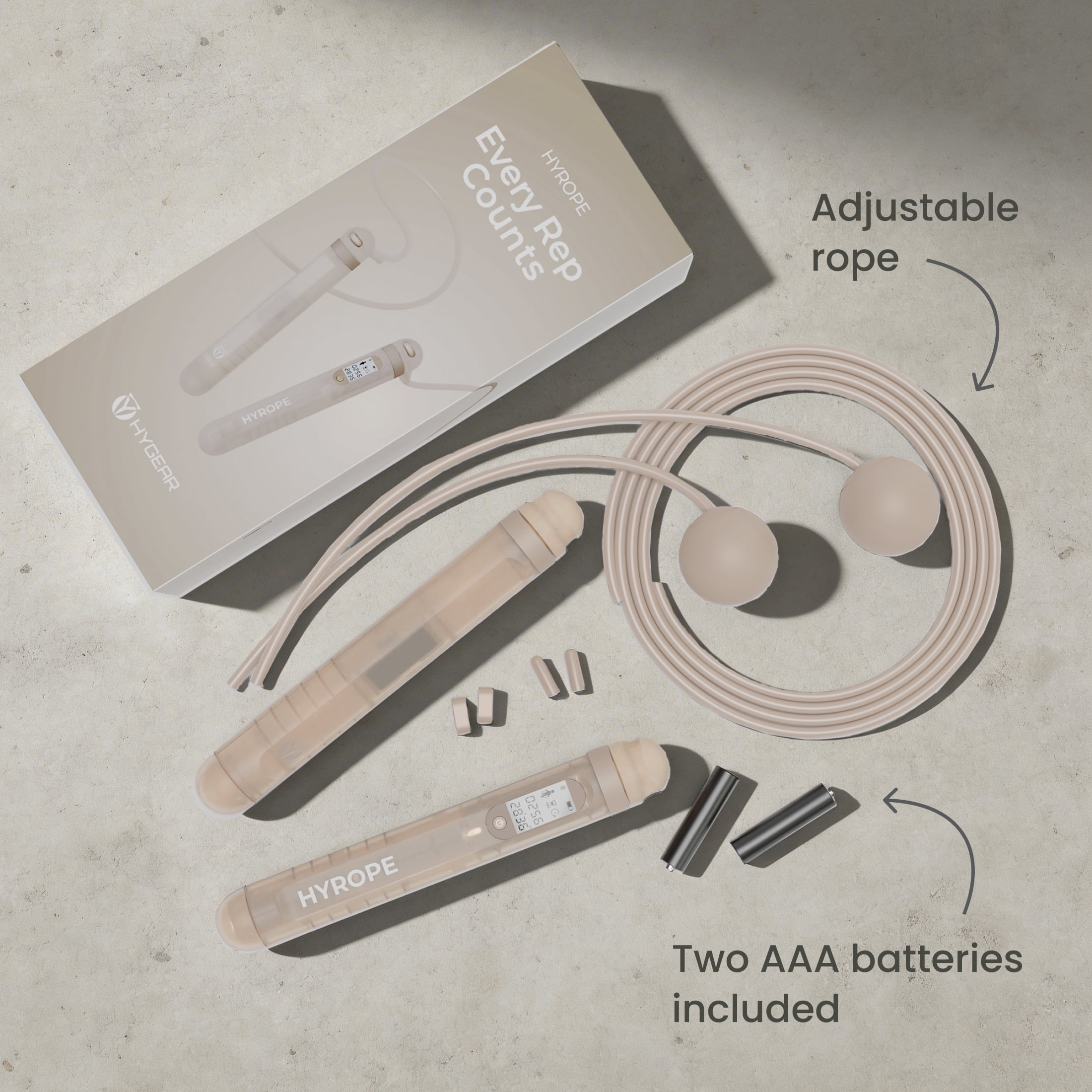 Smart Jump Rope with AI Powered Fitness Tracking, Lifetime Fitness App Access, Adjustable for Men, Women, Cardio Workout, Weight Loss, Home Gym Exercise Equipment, Cordless Skipping Balls Included