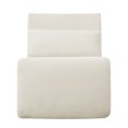 thumbnail image 6 of Miekor Furniture Bean Bag Chair, Lazy Floor Sofa Couch for Adults and Kids, Fireside Chair with Ergonomic Design, Memory Foam Lounge Chair for Living Room Bedroom, Office, Beige 03261, 6 of 7