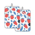 thumbnail image 7 of Yayeee Pot Holders Kitchen Heat Resistant with Pockets 7"x9.8" Cotton Oven Cooking Hot Pads, Playful Strawberries, 7 of 7
