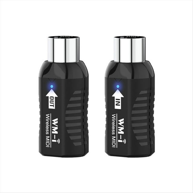 MIDI Inalámbrico de Latencia Ultrabaja para Guitarra Eléctrica - Mini de Transmisión Inalámbrica MIDI Conectividad para Guitarra