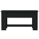 thumbnail image 4 of Mesa de café VidaXL de madera de ingeniería negra 101 x 49 x 52 cm, 4 of 5