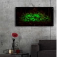 thumbnail image 5 of Epic Art 'Emerald Boom' by Petar Belobrajdic Acrylic Glass Wall Art, 48"x24", 5 of 8