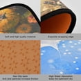 thumbnail image 3 of SKYSONIC Autumn Leaves Rustic Wooden Kitchen Rugs Set of 2, Thanksgiving Pumpkin Floor Mat Area Rug Washable Carpet Perfect for Living Room Bedroom Entryway, 3 of 7