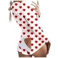 thumbnail image 1 of Chaquetas de cuero para mujeres chaquetas de chaquetas de chaquetas de impresión de amor chaquetas funcionales chaquetas sensuales para adultos chaquetas de chaquetas abdominales cosidas, 1 of 4