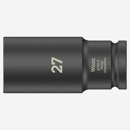 

Wera 004840 Impact Deep Socket 1/2 Drive 27mm