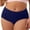 Blue, variant on Icvfdpl Underwear For Women Solid Seamless Plus Size Mid High Waist Hollow Soft Breathable Women'S Panties White 2Xl