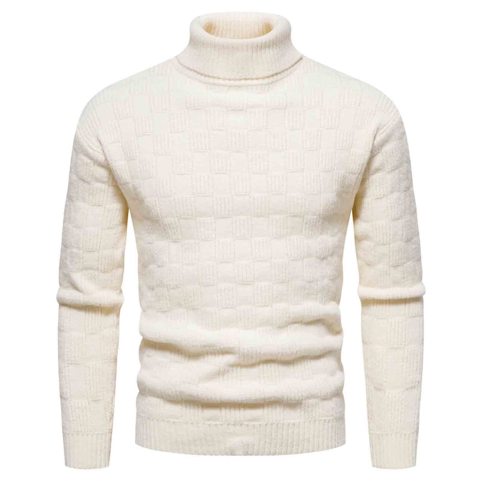 Odeerbi Sweaters For Men Fall Winter Knit Sweater Trendy Pullover