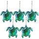thumbnail image 1 of 5Pcs Turtle Sequin Keychain Cute Sea Animal Keyring Animal Keyrings Purse Hanging Keychains, 1 of 3