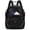 Black, variant on Backpack Purse for Women PU Leather Backpack for Work Office Small Fashion Daypack for College Travel,Black